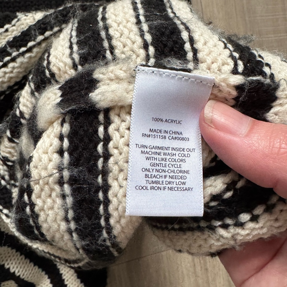 525 America Raya Striped Polo Sweater Dress - Picture 6 of 8